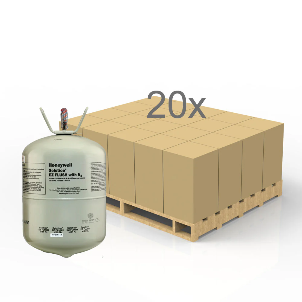 Solstice EZ Flush Refrigerant 22 HALF PALLET (20 Cylinders)